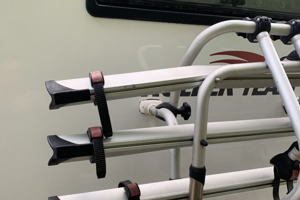 damaged bike rack